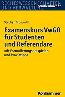 Examenskurs vwgo für - vwgo,