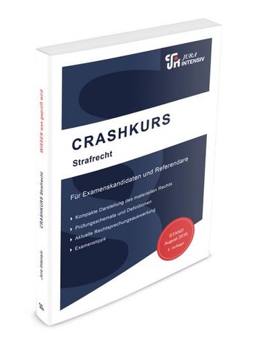 Crashkurs strafrecht für - crashkurs,